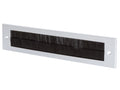 Letterbox Draught Excluder- Without Flap - Aluminium