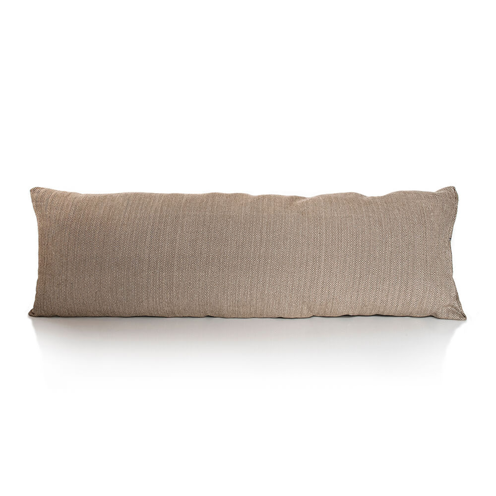Brown weave Organic Cotton Door Draught Excluder