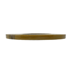 A roll of adhesive tape, shown horizontally against a plain white background.