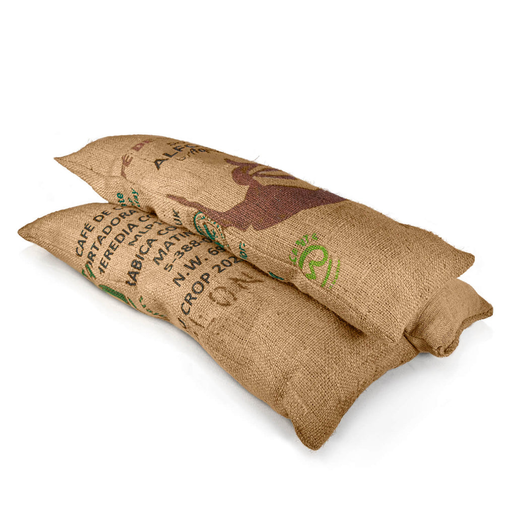 Coffee Sack Hessian Door Draught Excluder