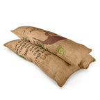 Coffee Sack Hessian Door Draught Excluder