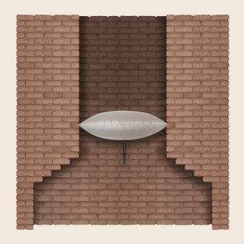 Chimney balloon possitioned inside a chimney