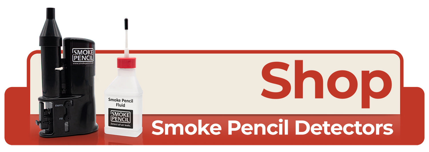Promotion banner for smoke pencil detector collection