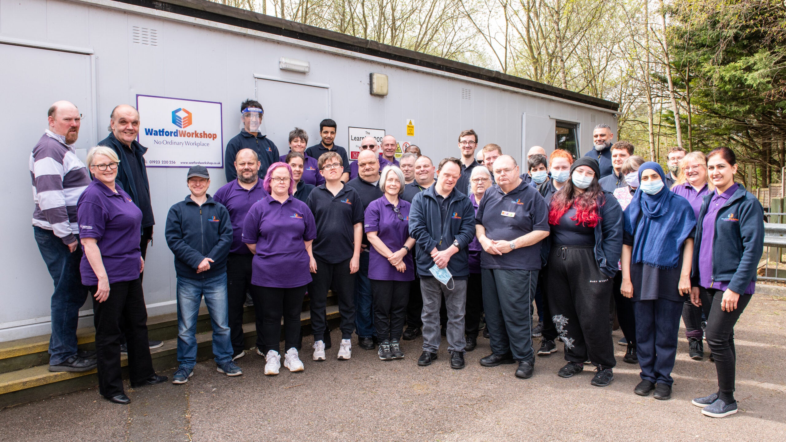 Watford Workshop team photo.