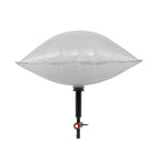 Chimney Balloon® draught excluder - Square 14" x 14" (36cm x 36cm) side view